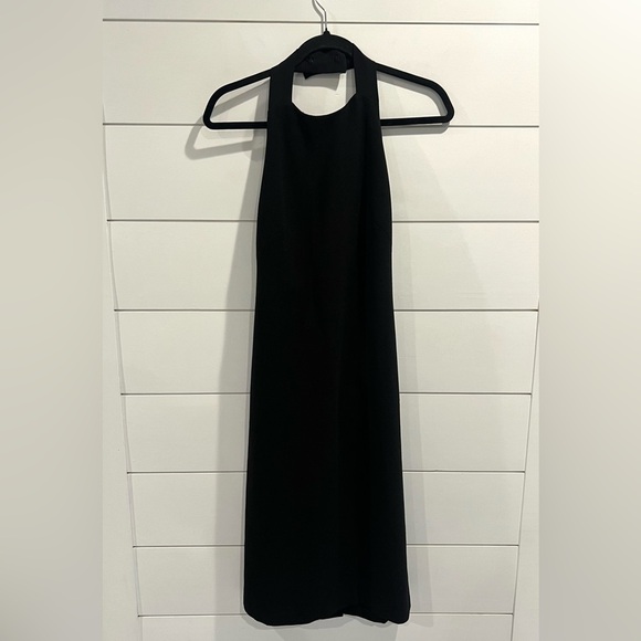 NWT Christopher Esber black halter tan dress - Picture 5 of 10